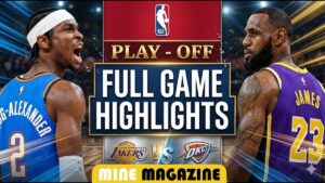 lakers vs oklahoma city thunder match player stats