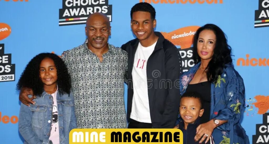 Children of Sol Xochitl and Mike Tyson