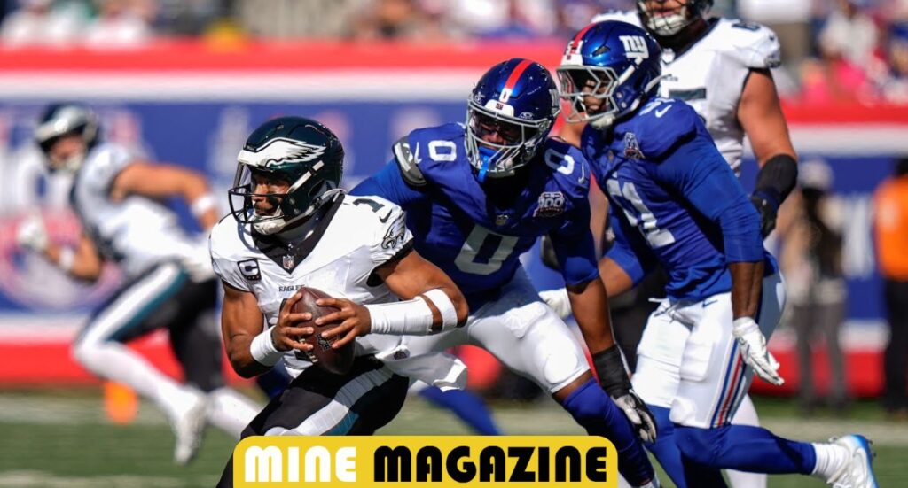 Match Overview – Giants vs Eagles Player Stats Summary